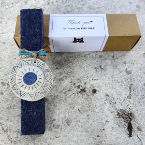 Easter specials - λαμπάδα μπλε ματάκι
